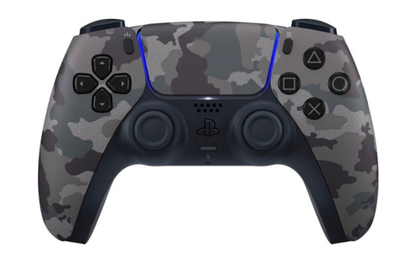 Sony - PlayStation 5 - DualSense Wireless Controller - Gray Camouflage