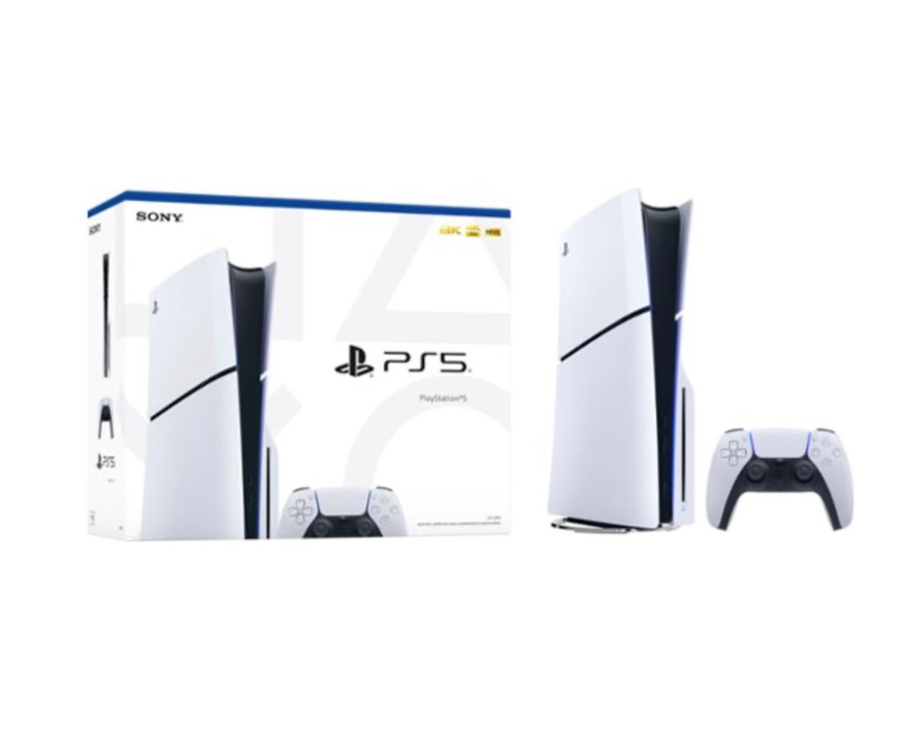 Sony - PlayStation 5 Slim Console - White